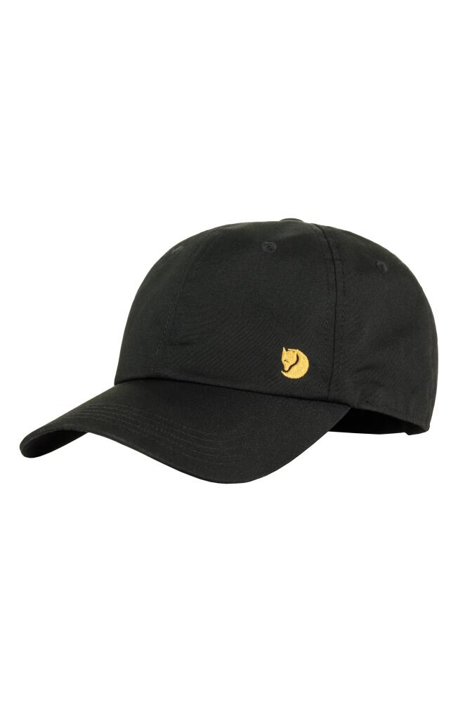 Fjällräven Bergtagen Cap in Black Cover