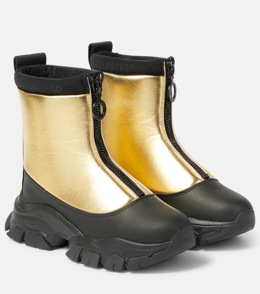 Goldbergh Glint metallic snow boots Cover