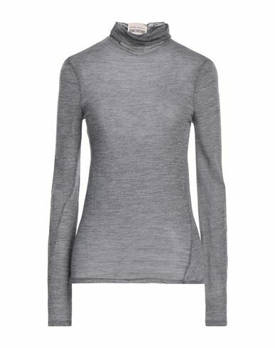 Semicouture Woman T-shirt Grey Wool, Polyamide Cover