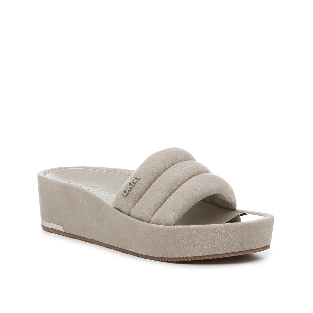 DKNY Jadore Platform Sandal | Women's | Grey Cover