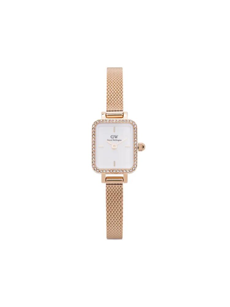 Daniel Wellington Quadro Mini Lumine 18mm - White Cover