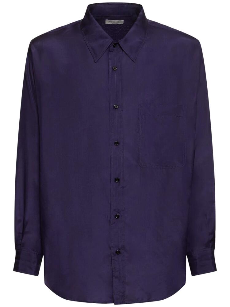 LEMAIRE Loose Silk Twill Shirt Cover