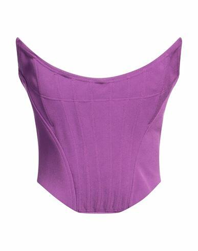 Amen Woman Top Mauve Polyester, Viscose, Elastane Cover