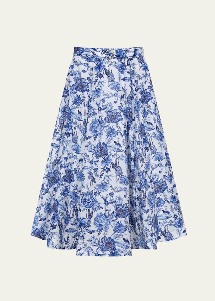 Aqua Blu Australia Azalea Katherine Belted Midi Skirt Cover