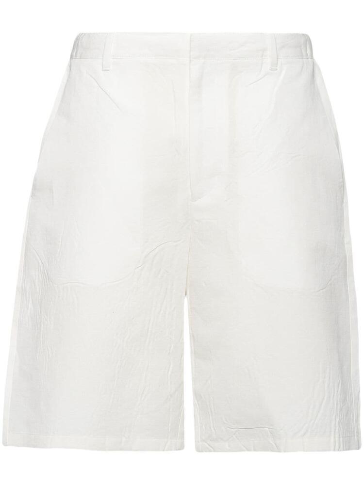 Prada knee-length Bermuda shorts - White Cover