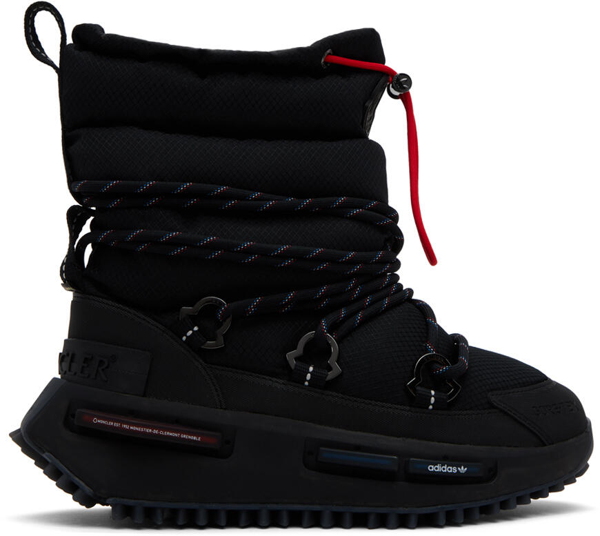 Moncler Genius Moncler x adidas Originals Black NMD Boots Cover