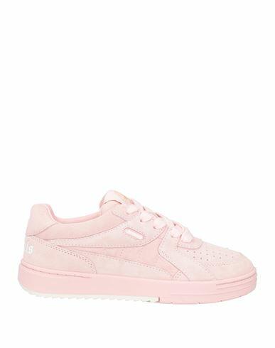 Palm Angels Woman Sneakers Pink Leather Cover