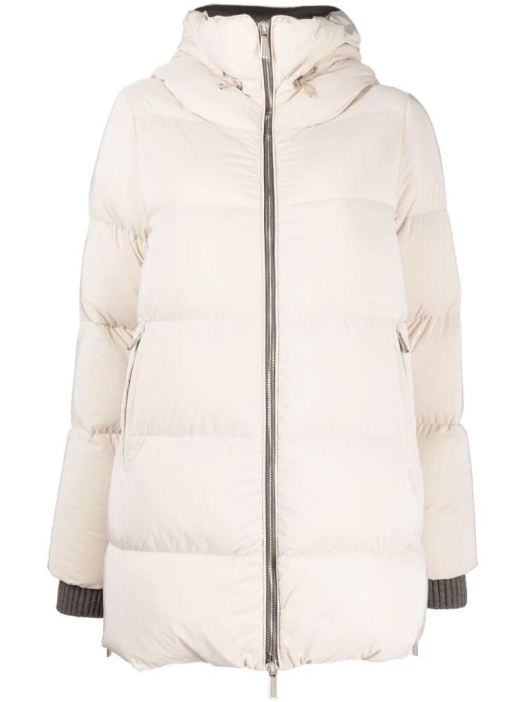 Moorer Carinzia padded jacket - Neutrals Cover