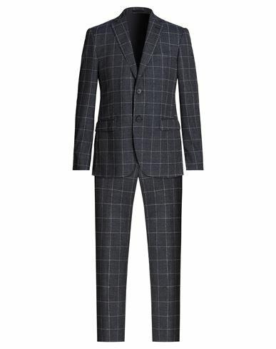 Lab. Pal Zileri Man Suit Navy blue Wool Cover