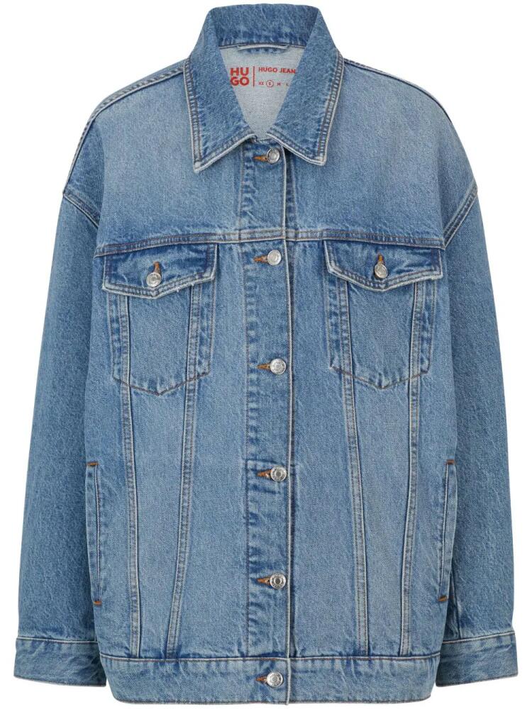 HUGO long-sleeve denim jacket - Blue Cover