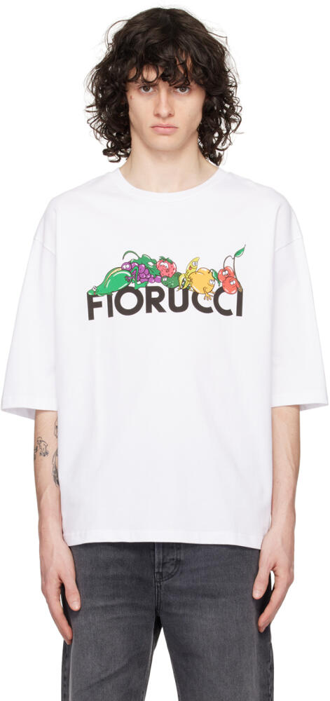 Fiorucci White Graphic T-Shirt Cover