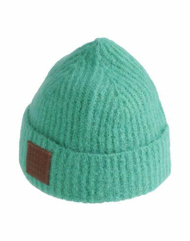 Sandro Woman Hat Light green Mohair wool, Polyester, Elastane Cover