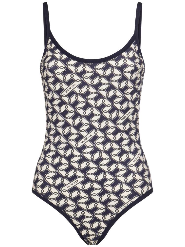 MONCLER Lycra One Piece Swimsuit Cover