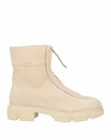 Copenhagen Studios Woman Ankle boots Beige Soft Leather Cover