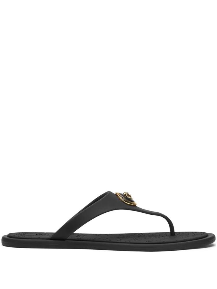 Versace Alia flat sandals - Black Cover