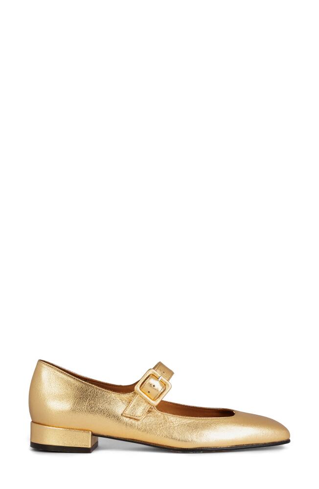 Penelope Chilvers Mary Jane Pump in Gold Cover