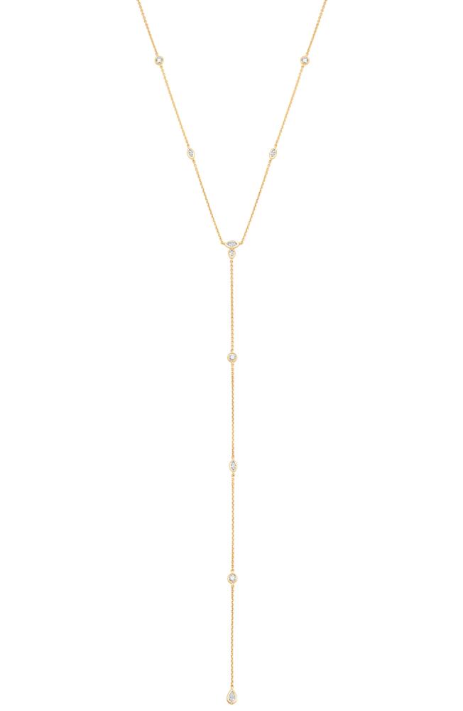 Sara Weinstock Sare Weinstock Purity Diamond Station Y-Necklace in 18K Yg Cover