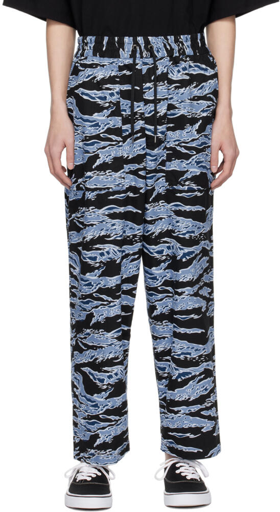 FUMITO GANRYU Blue PHENOMENON Edition Trousers Cover