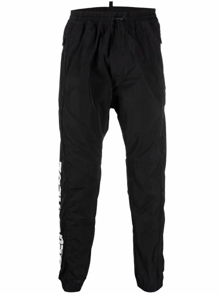 DSQUARED2 logo print track pants - Black Cover