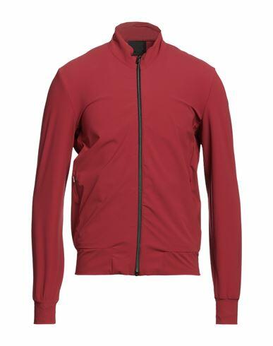 Rrd Man Jacket Brick red Polyamide, Elastane Cover