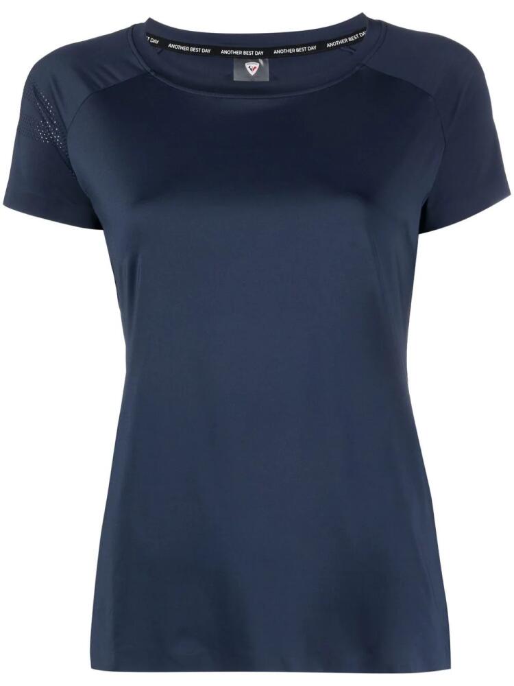 Rossignol Tech performance T-shirt - Blue Cover