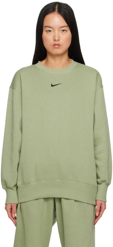 Nike Green Phoenix Sweatshirt Cover