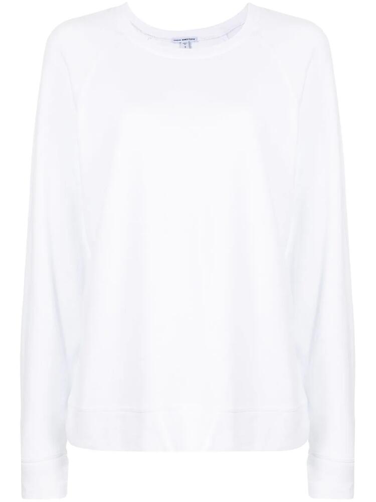 James Perse french-terry crewneck sweatshirt - White Cover