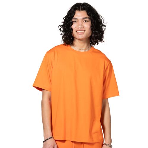 LCKR Mosswood Basic T-Shirt - Mens Orange/Orange Cover