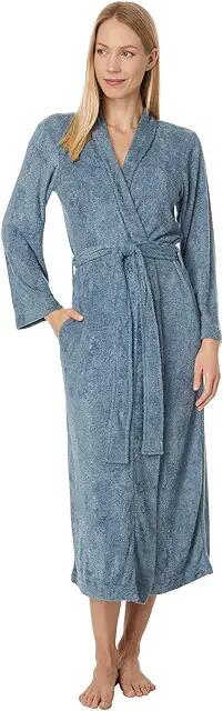 N by Natori Unwind Robe (Blue Granite) Women's Robe Cover