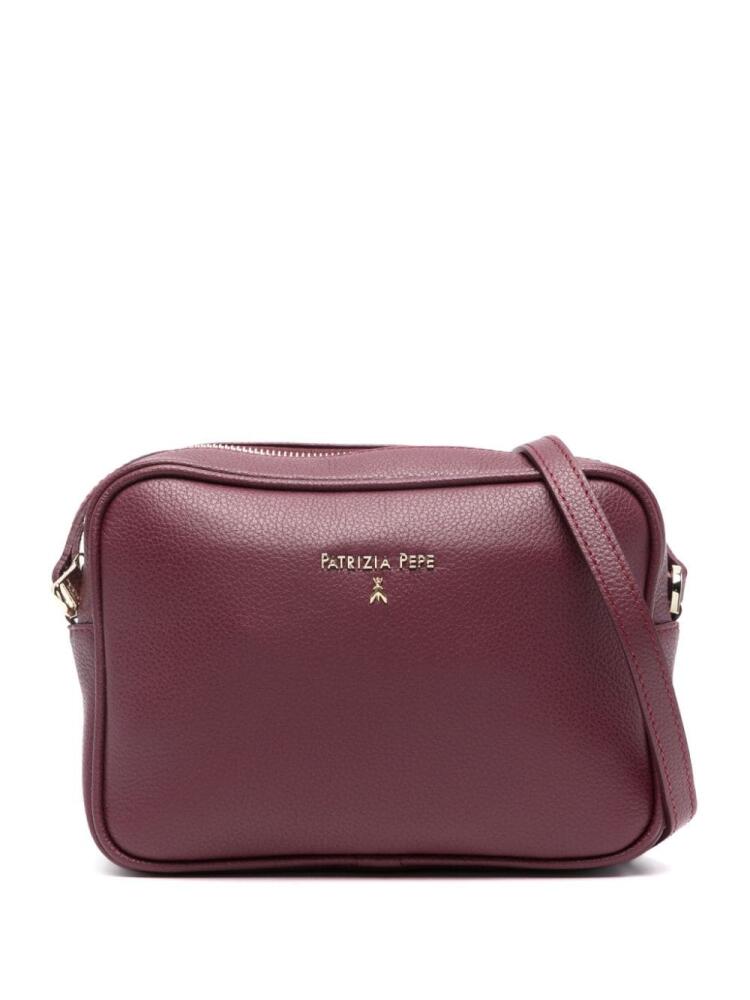 Patrizia Pepe logo-plaque cross body bag - Purple Cover