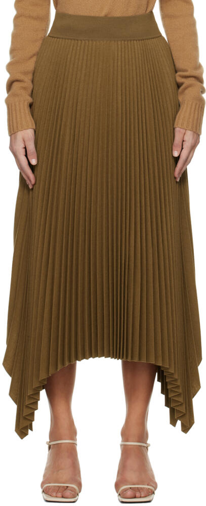 Joseph Khaki Ade Midi Skirt Cover