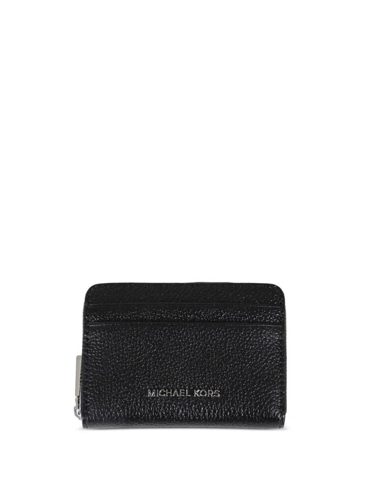 Michael Michael Kors small Jet Set card holder - Black Cover