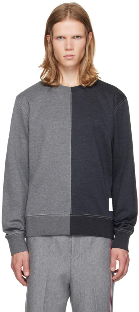 Thom Browne Gray Funmix Sweatshirt Cover