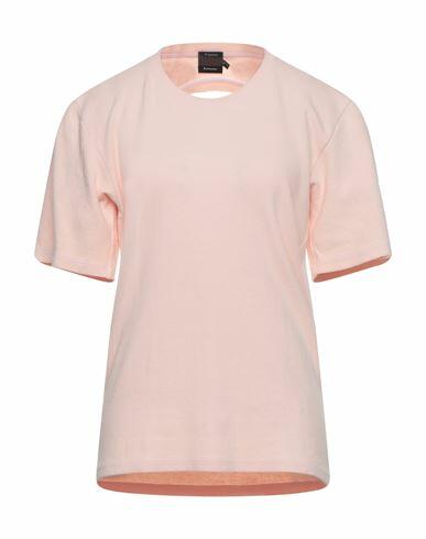 Proenza Schouler Woman T-shirt Light pink Cotton, Nylon Cover