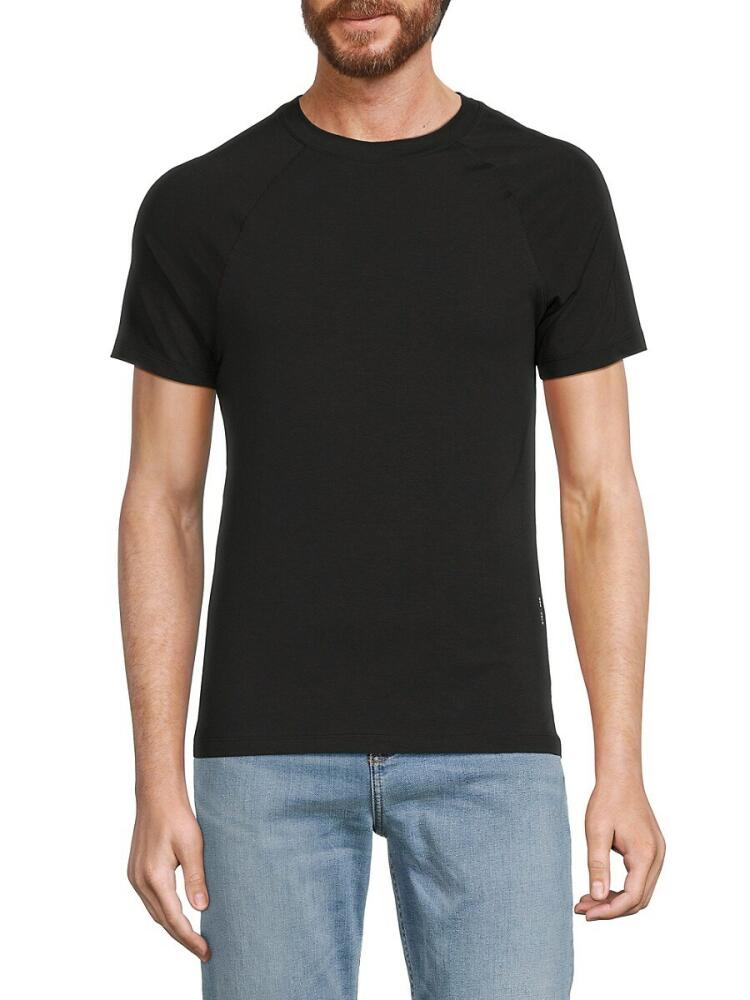 ASRV Men's Supima Cotton Blend Tee - Black Cover