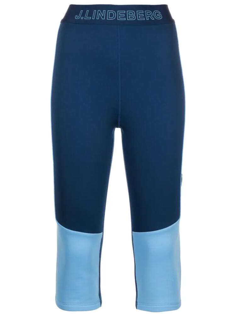 J.Lindeberg Powerline cropped leggings - Blue Cover