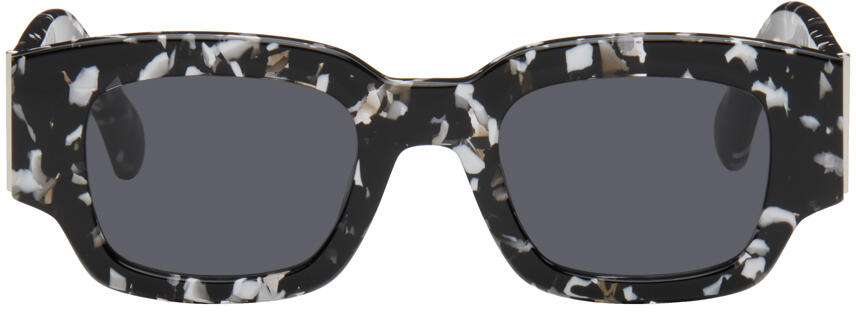 AMI Paris Black & White Classical Ami de Cœur Sunglasses Cover