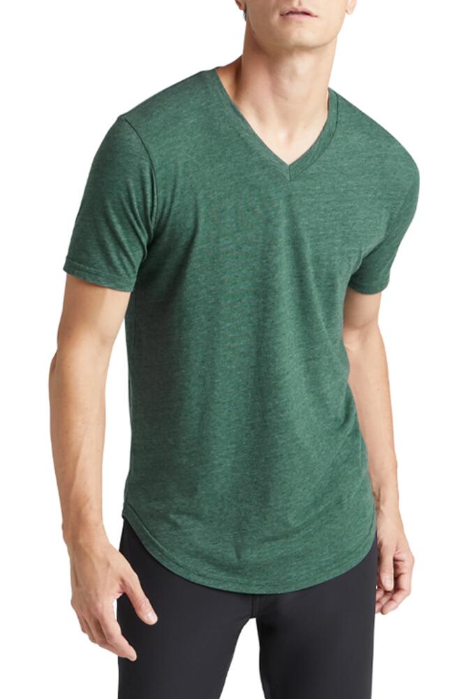 Goodlife Triblend Scallop Hem T-Shirt in Evergreen Cover