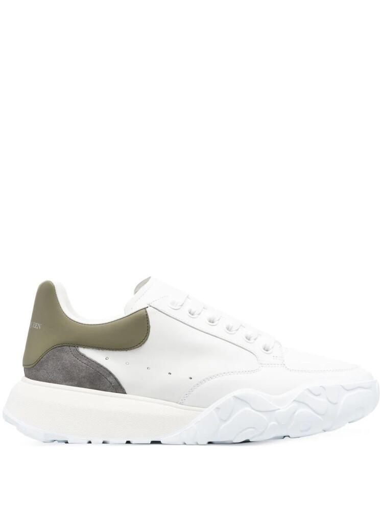 Alexander McQueen Court low-top sneakers - White Cover