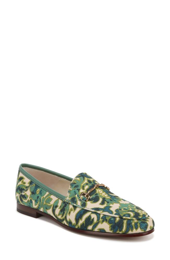 Sam Edelman Loraine Bit Loafer in Turquoise Green Multi Cover