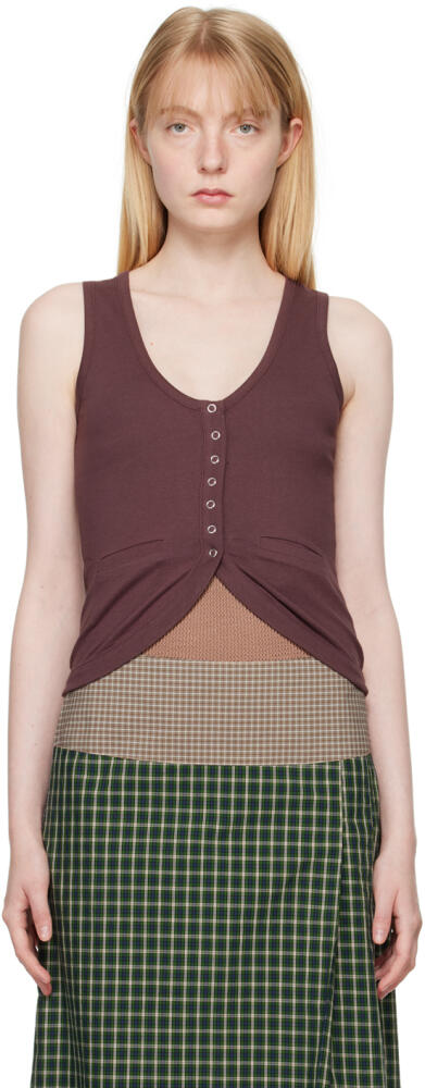 Gimaguas Brown Maelynn Tank Top Cover