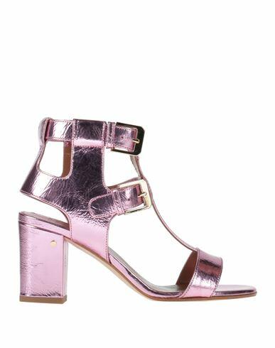 Laurence Dacade Woman Sandals Pink Calfskin Cover