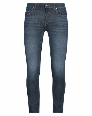 Guess Man Jeans Blue Cotton, Tencel Lyocell, Elastomultiester, Elastane Cover