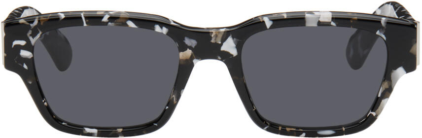 AMI Paris Black & White Ami De Coeur Sunglasses Cover