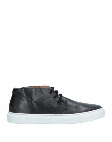 Preventi Man Sneakers Black Calfskin Cover