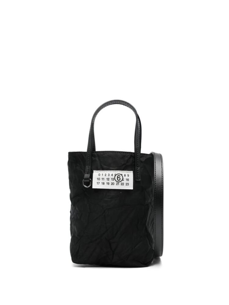 MM6 Maison Margiela Numeric tote bag - Black Cover