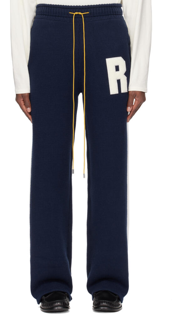 Rhude Navy Lightning Trousers Cover