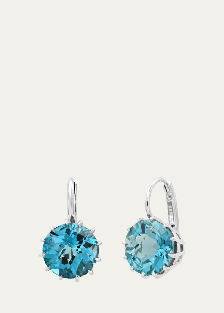 Andrea Fohrman 14k London Blue Topaz Earrings Dangle Earrings Cover