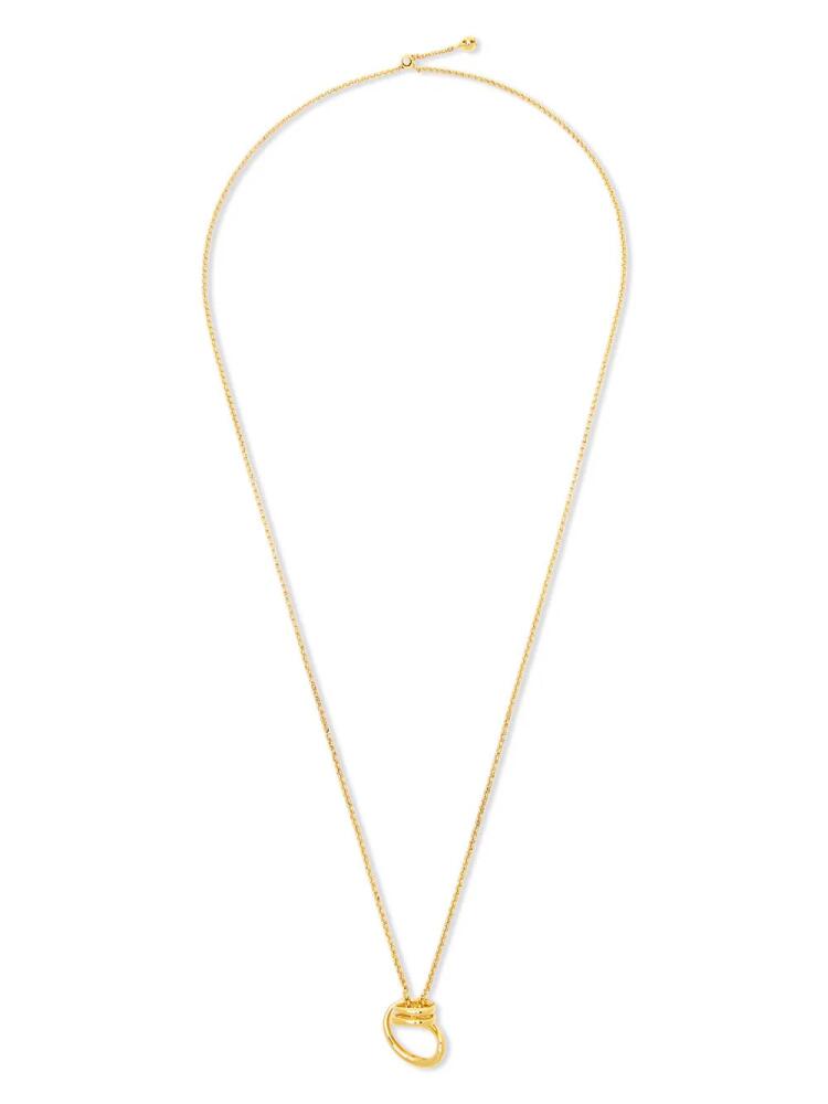 Charlotte Chesnais Round Trip pendant necklace - Gold Cover