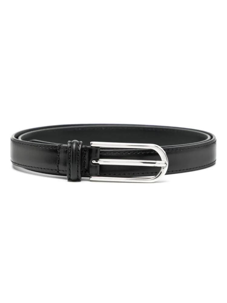 Anderson's skinny leather belt - Black Cover